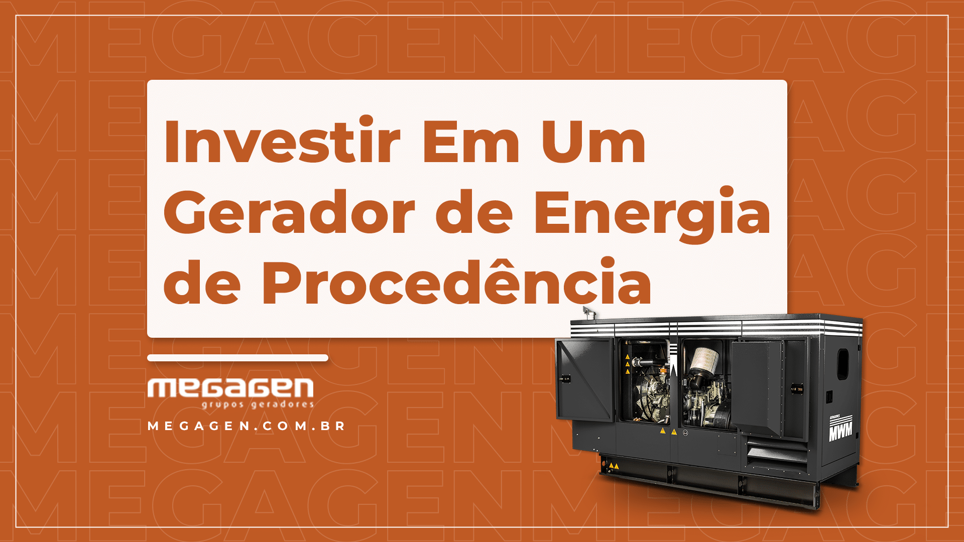 Gerador de Energia Megagen